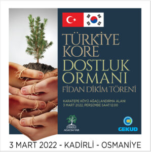 6. Türkiye - Kore Dostluk Ormanı - Osmaniye
